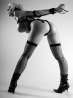 Сексуальная связанная девушка в черных чулочках (15 фото), фото 12