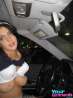 Подружка показывает свои голые большие сиськи в машине (15 фото), фото 11