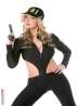 Большая попа блондинки в униформе полицейского, фото 4