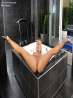 Длинные ноги и попка в масле голой девушки в ванной (16 фото), фото 10